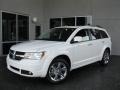 2010 Stone White Dodge Journey R/T  photo #1