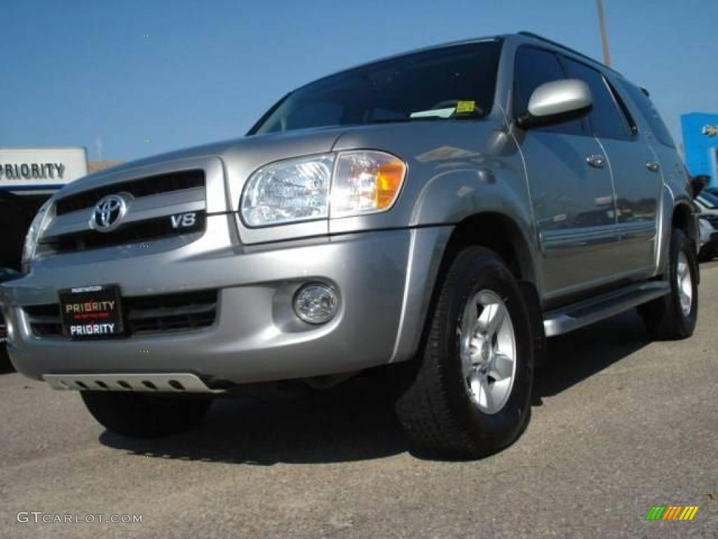 Silver Sky Metallic Toyota Sequoia