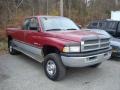 1996 Claret Red Pearl Metallic Dodge Ram 2500 ST Extended Cab 4x4  photo #1