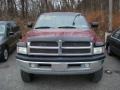 1996 Claret Red Pearl Metallic Dodge Ram 2500 ST Extended Cab 4x4  photo #2