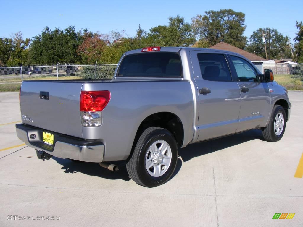 2007 Tundra SR5 CrewMax - Silver Sky Metallic / Graphite Gray photo #3