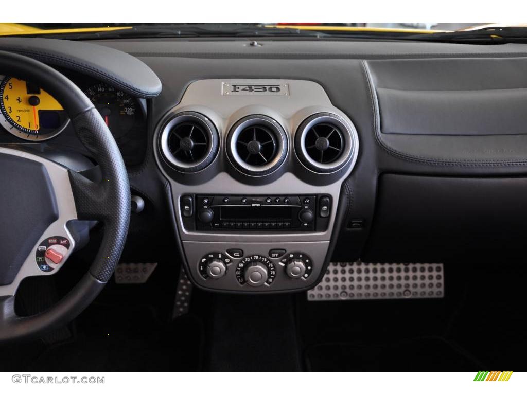 2007 F430 Spider F1 - Giallo Modena DS (Yellow) / Nero photo #12