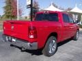 2010 Flame Red Dodge Ram 1500 Big Horn Crew Cab  photo #3