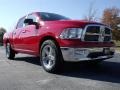 2010 Flame Red Dodge Ram 1500 Big Horn Crew Cab  photo #4