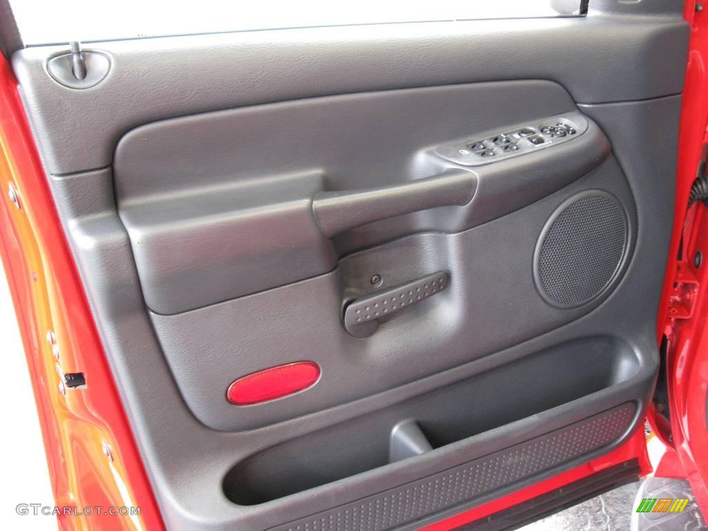 2004 Ram 1500 Sport Quad Cab - Flame Red / Dark Slate Gray photo #18