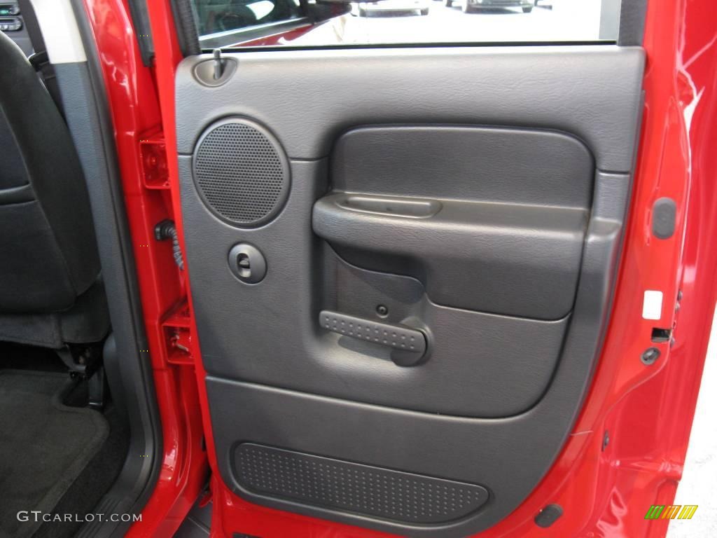 2004 Ram 1500 Sport Quad Cab - Flame Red / Dark Slate Gray photo #21