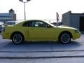 2002 Zinc Yellow Ford Mustang GT Coupe  photo #4