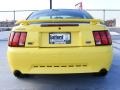 2002 Zinc Yellow Ford Mustang GT Coupe  photo #6