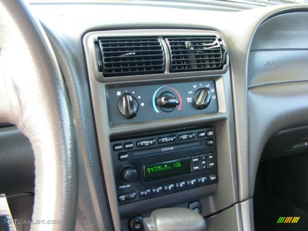 2002 Mustang GT Coupe - Zinc Yellow / Dark Charcoal photo #21