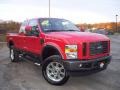 Bright Red - F350 Super Duty FX4 SuperCab 4x4 Photo No. 3