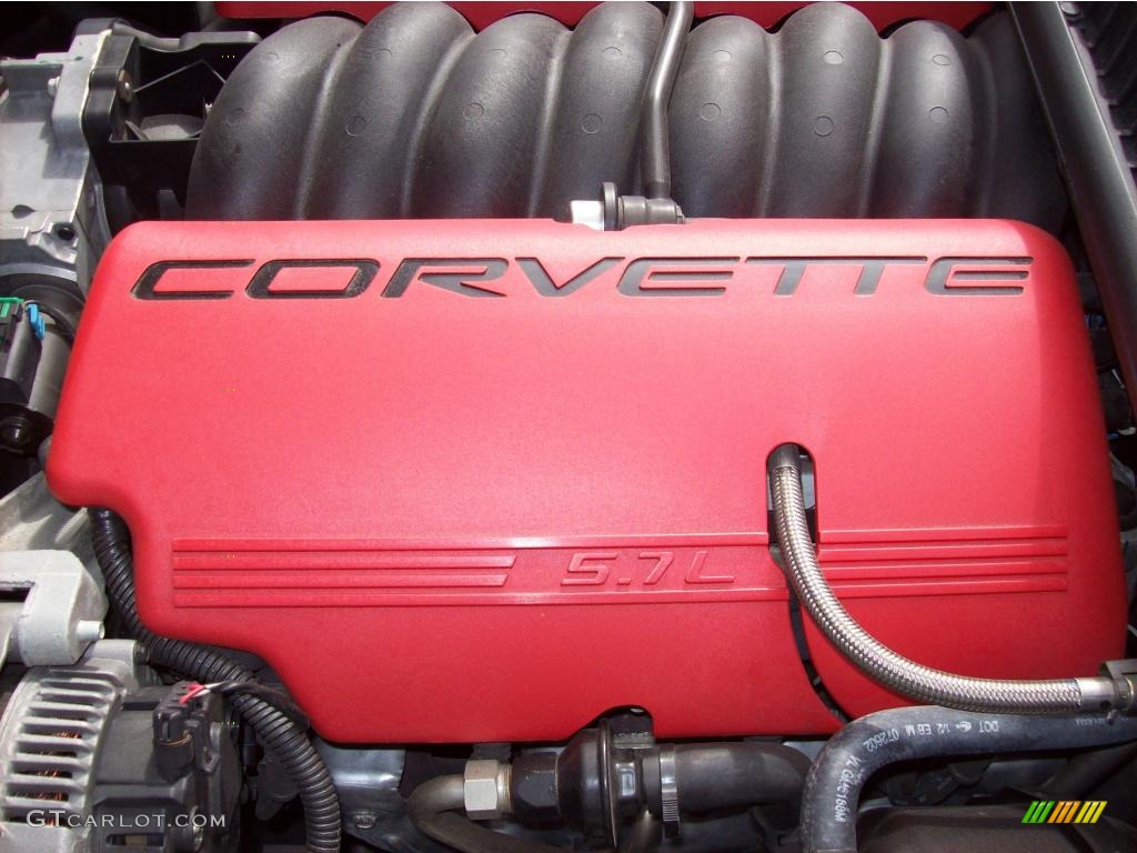 2003 Corvette Z06 - Torch Red / Black photo #13