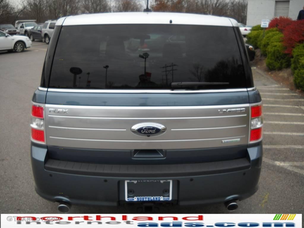 2010 Flex Limited EcoBoost AWD - Steel Blue Metallic / Charcoal Black photo #7