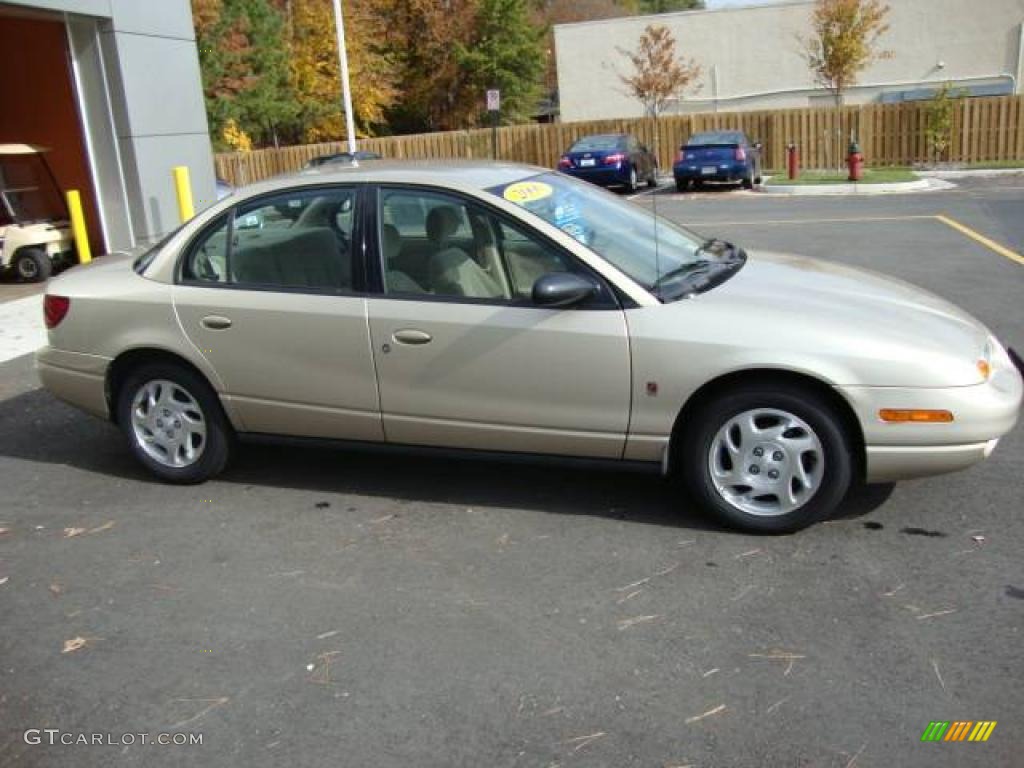 2000 S Series SL2 Sedan - Gold / Tan photo #6