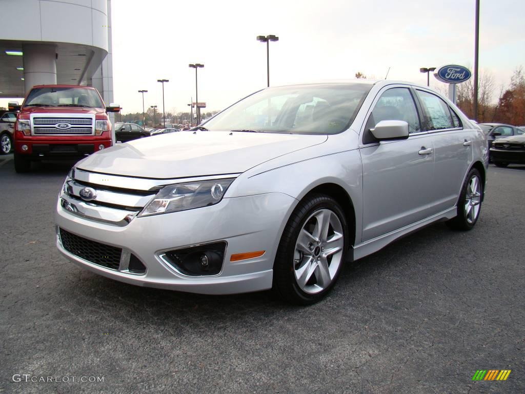2010 Fusion Sport - Brilliant Silver Metallic / Charcoal Black/Sport Black photo #6