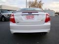 2010 White Platinum Tri-coat Metallic Ford Fusion SEL  photo #4