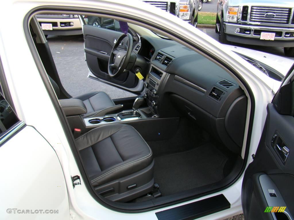 2010 Fusion SEL - White Platinum Tri-coat Metallic / Charcoal Black photo #11