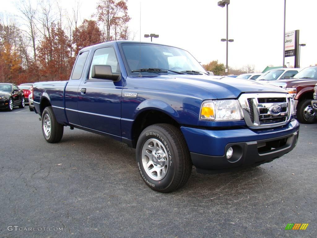 2010 Vista Blue Metallic Ford Ranger Xlt Supercab 21770407
