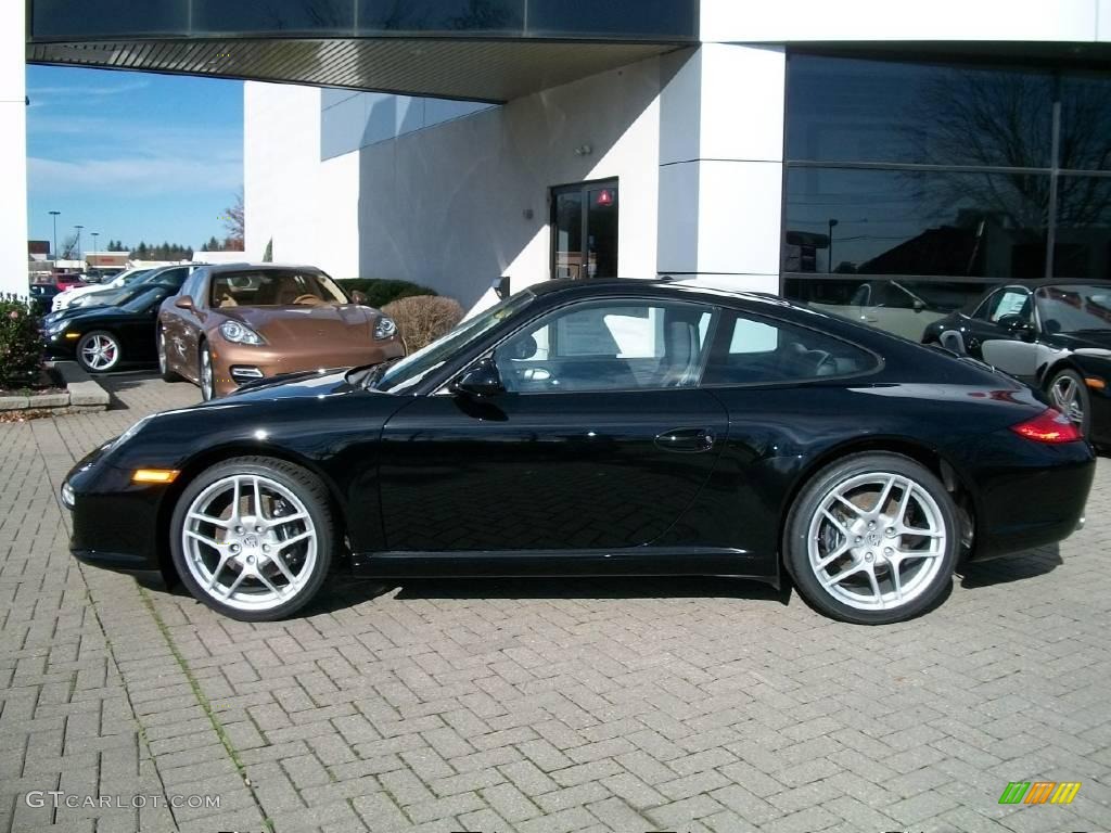 2010 911 Carrera Coupe - Black / Black photo #8