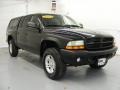 Black - Dakota SXT Quad Cab 4x4 Photo No. 3