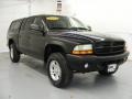 2003 Black Dodge Dakota SXT Quad Cab 4x4  photo #3