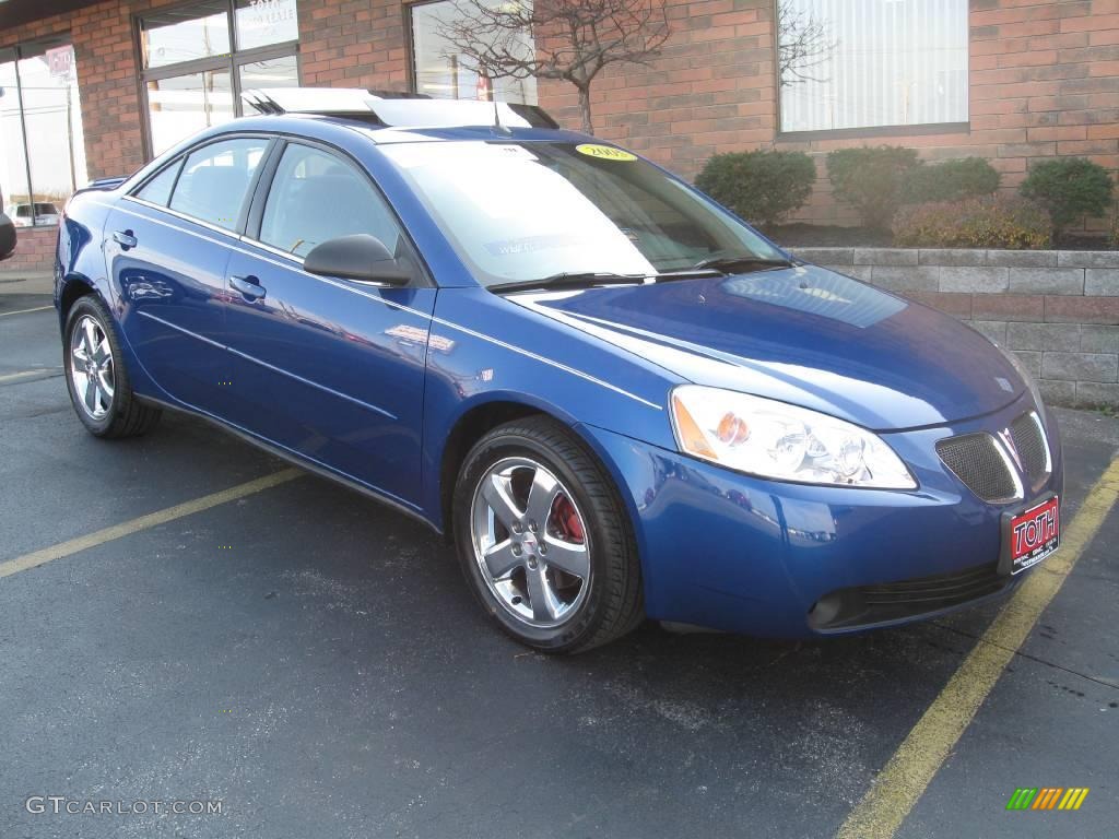 2005 G6 GT Sedan - Electric Blue Metallic / Ebony photo #1