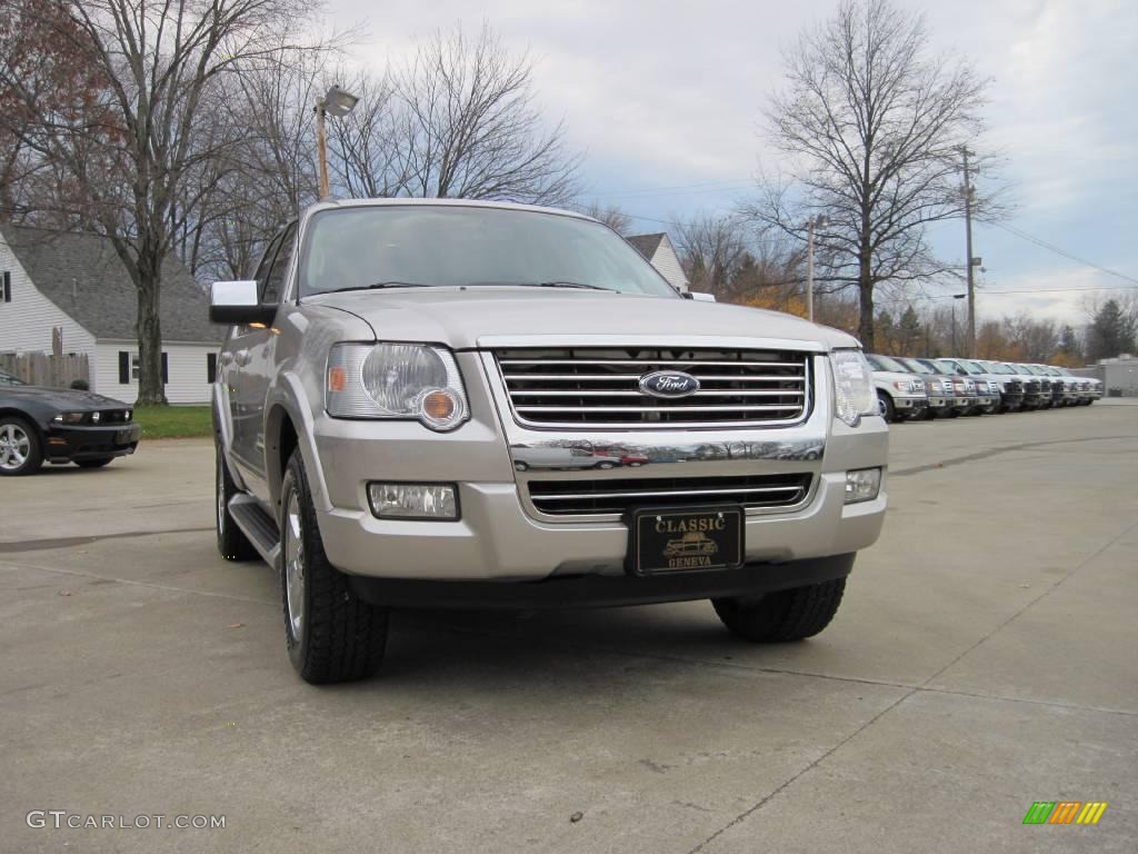 2006 Explorer Limited 4x4 - Silver Birch Metallic / Black photo #2