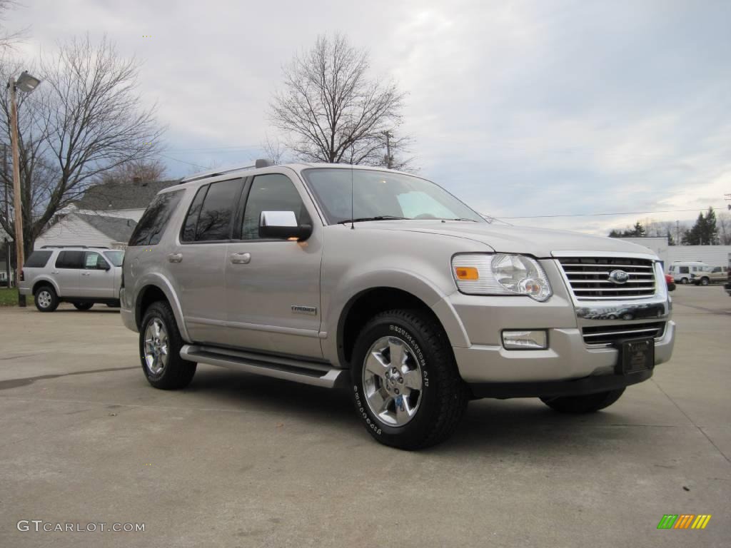 2006 Explorer Limited 4x4 - Silver Birch Metallic / Black photo #3