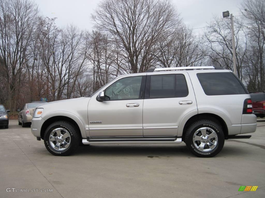 2006 Explorer Limited 4x4 - Silver Birch Metallic / Black photo #6