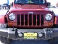 2007 Red Rock Crystal Pearl Jeep Wrangler Unlimited Sahara 4x4  photo #23