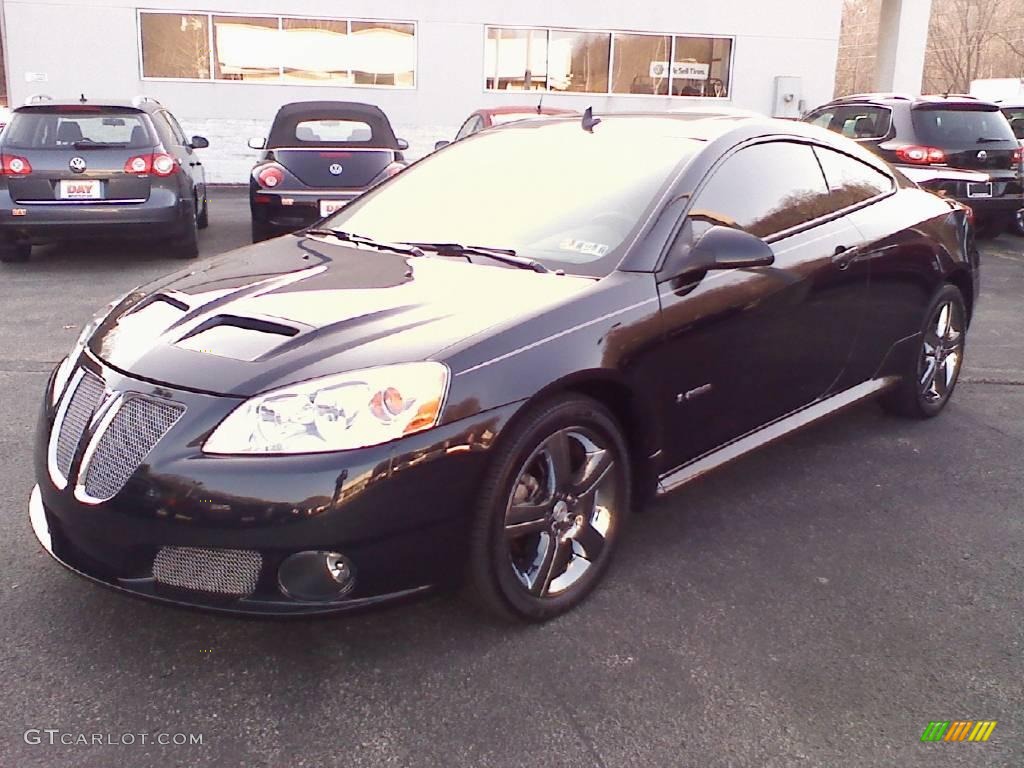 2009 G6 GXP Coupe - Carbon Black Metallic / Ebony/Light Titanium photo #3