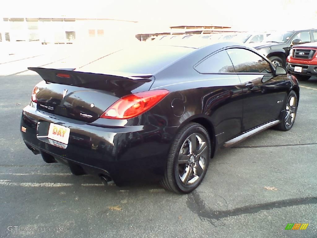 2009 G6 GXP Coupe - Carbon Black Metallic / Ebony/Light Titanium photo #4