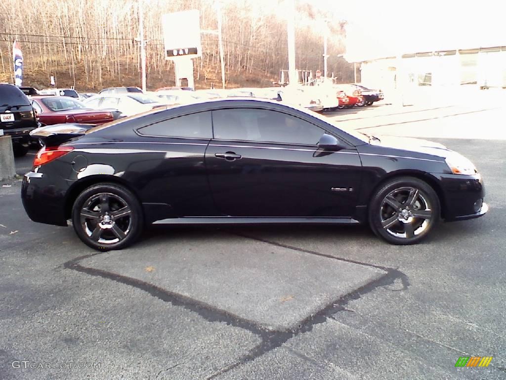 2009 G6 GXP Coupe - Carbon Black Metallic / Ebony/Light Titanium photo #7