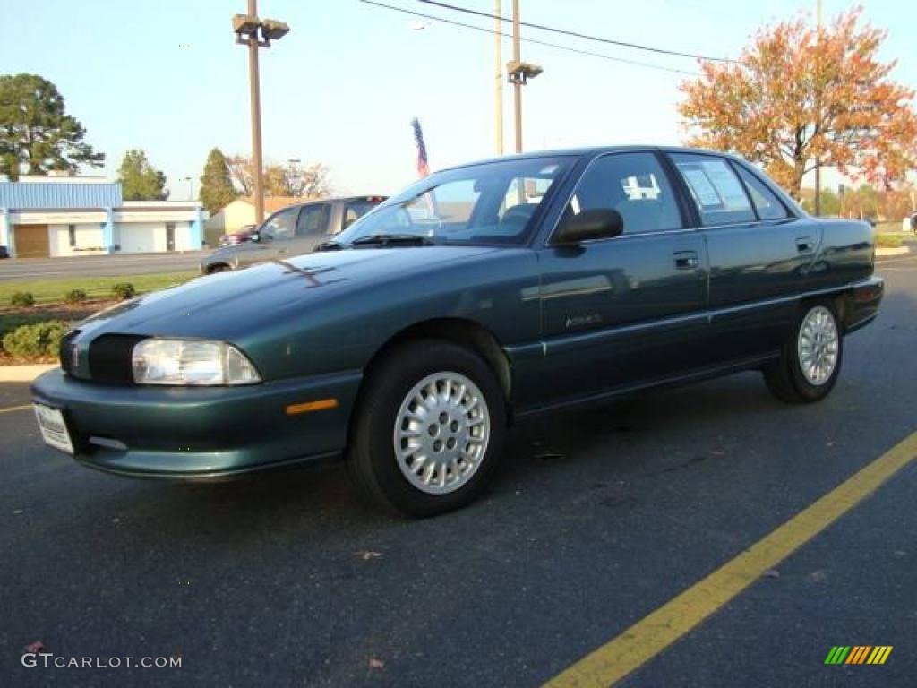 1997 Achieva SL Sedan - Medium Sea Green Metallic / Blue photo #2