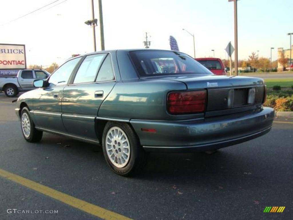 1997 Achieva SL Sedan - Medium Sea Green Metallic / Blue photo #4