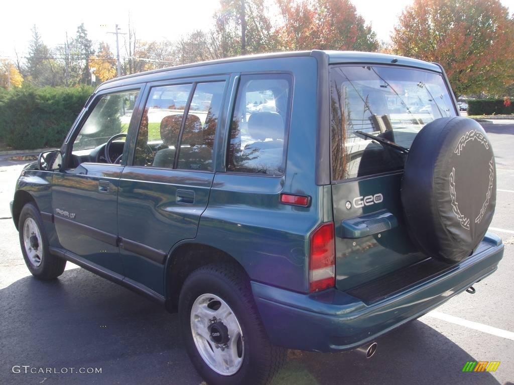 1996 Tracker Hardtop 4x4 - Slate Green Metallic / Charcoal photo #4