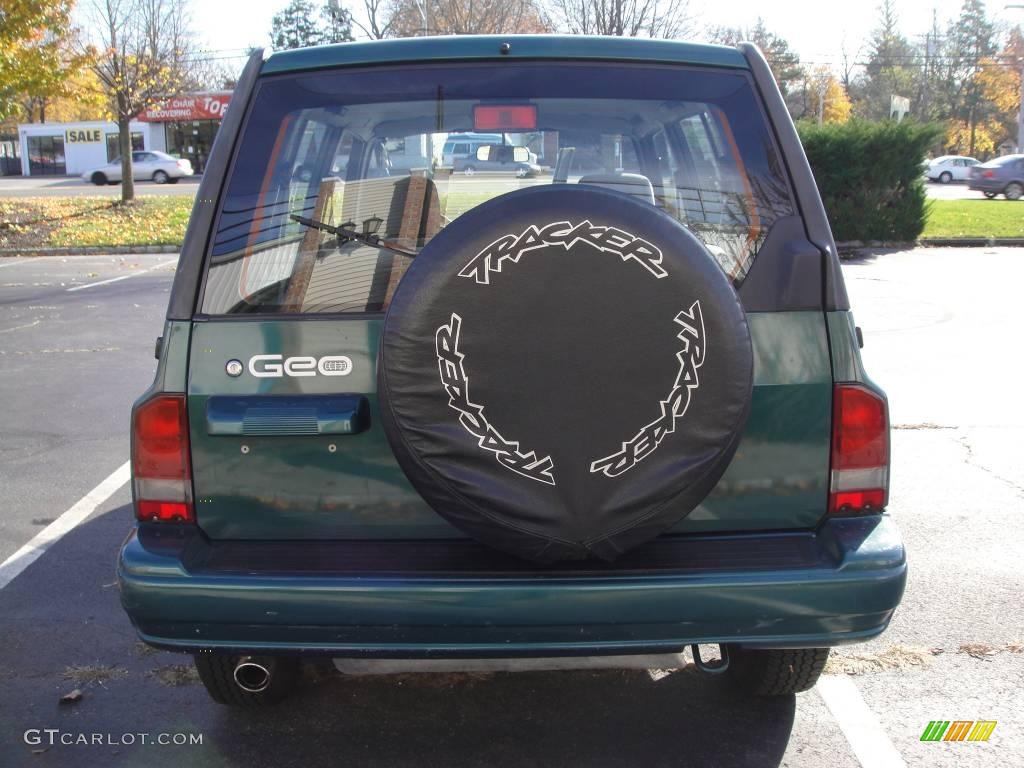 1996 Tracker Hardtop 4x4 - Slate Green Metallic / Charcoal photo #5