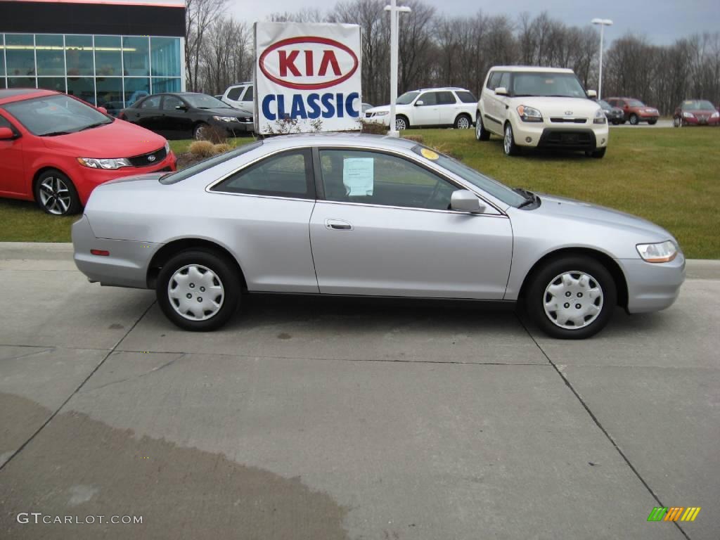 1999 Accord LX Coupe - Satin Silver Metallic / Charcoal photo #2