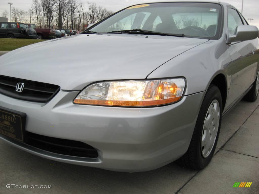 1999 Accord LX Coupe - Satin Silver Metallic / Charcoal photo #4