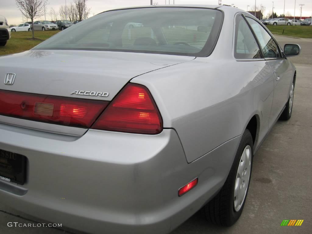 1999 Accord LX Coupe - Satin Silver Metallic / Charcoal photo #8