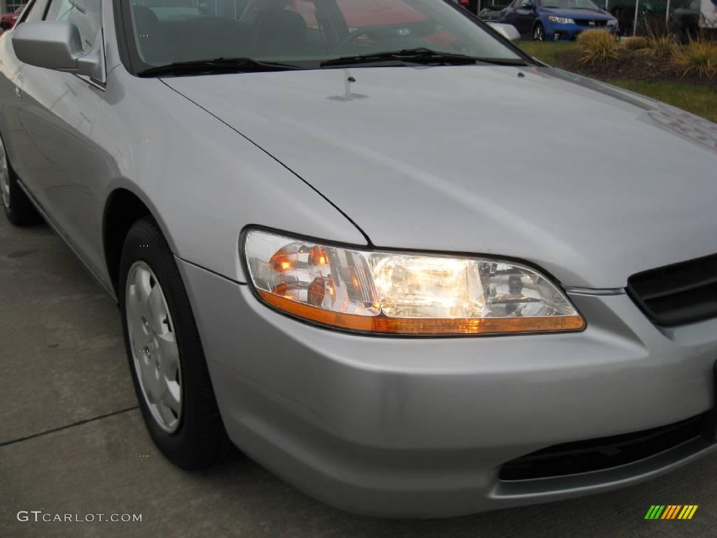 1999 Accord LX Coupe - Satin Silver Metallic / Charcoal photo #9