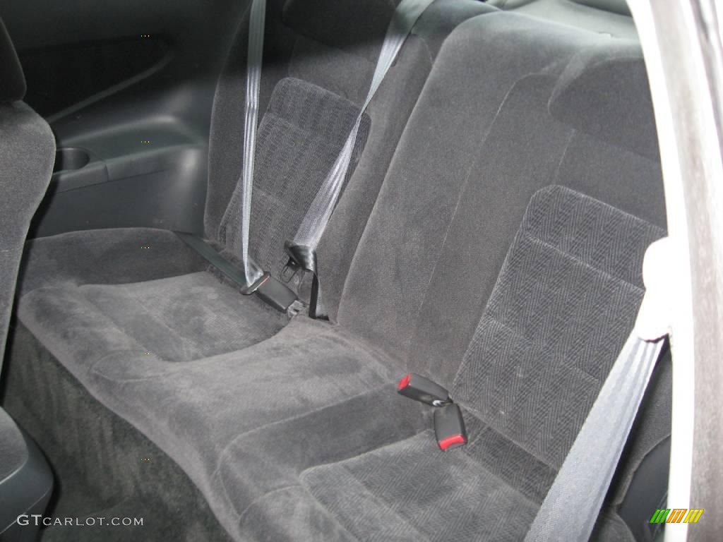 1999 Accord LX Coupe - Satin Silver Metallic / Charcoal photo #17