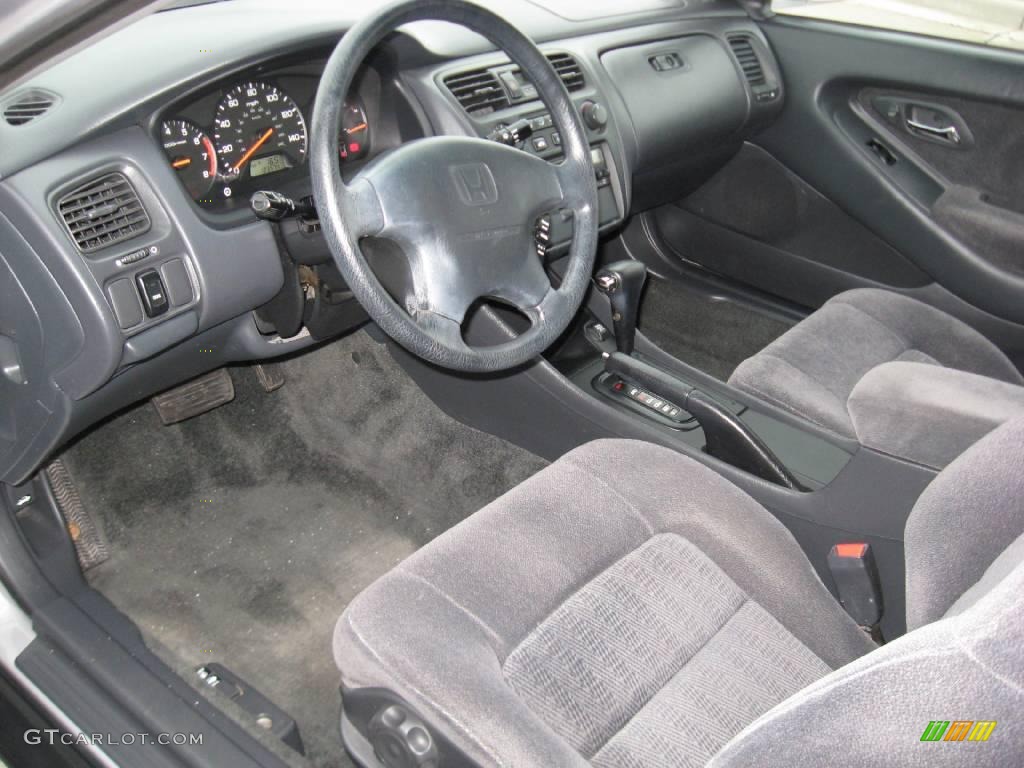 1999 Accord LX Coupe - Satin Silver Metallic / Charcoal photo #18