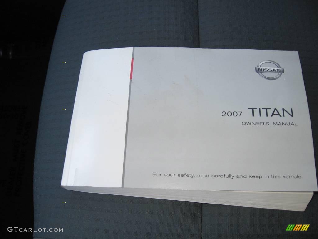 2007 Titan SE Crew Cab - Radiant Silver / Steel Gray photo #27