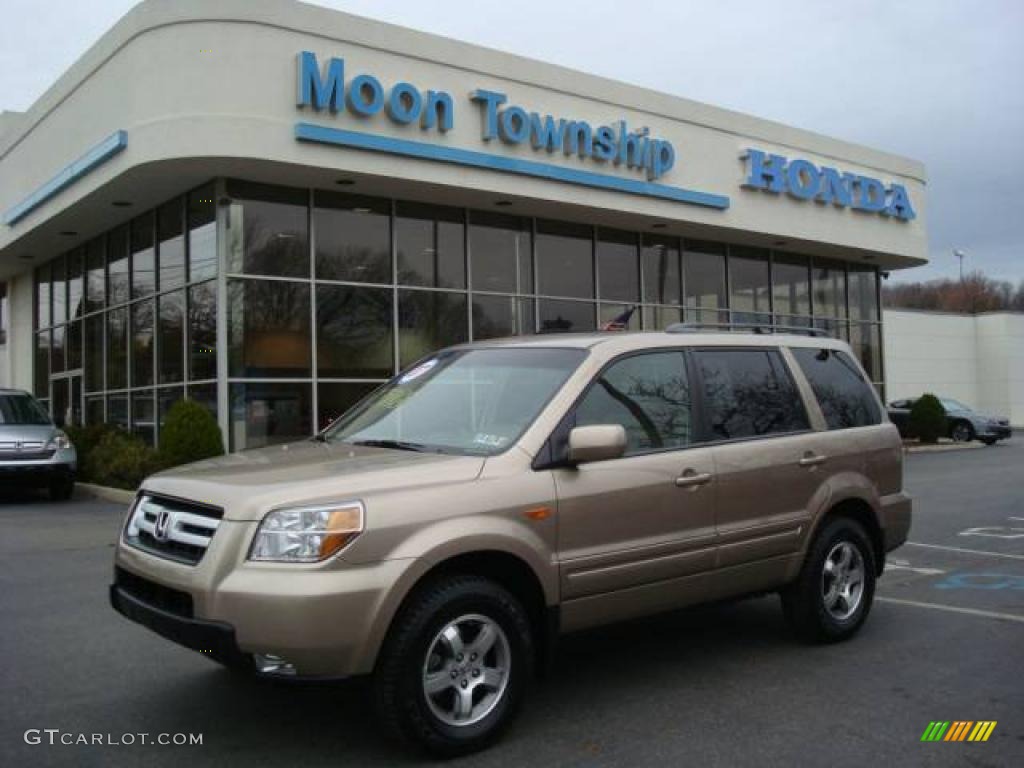 2007 Honda pilot desert rock metallic #3