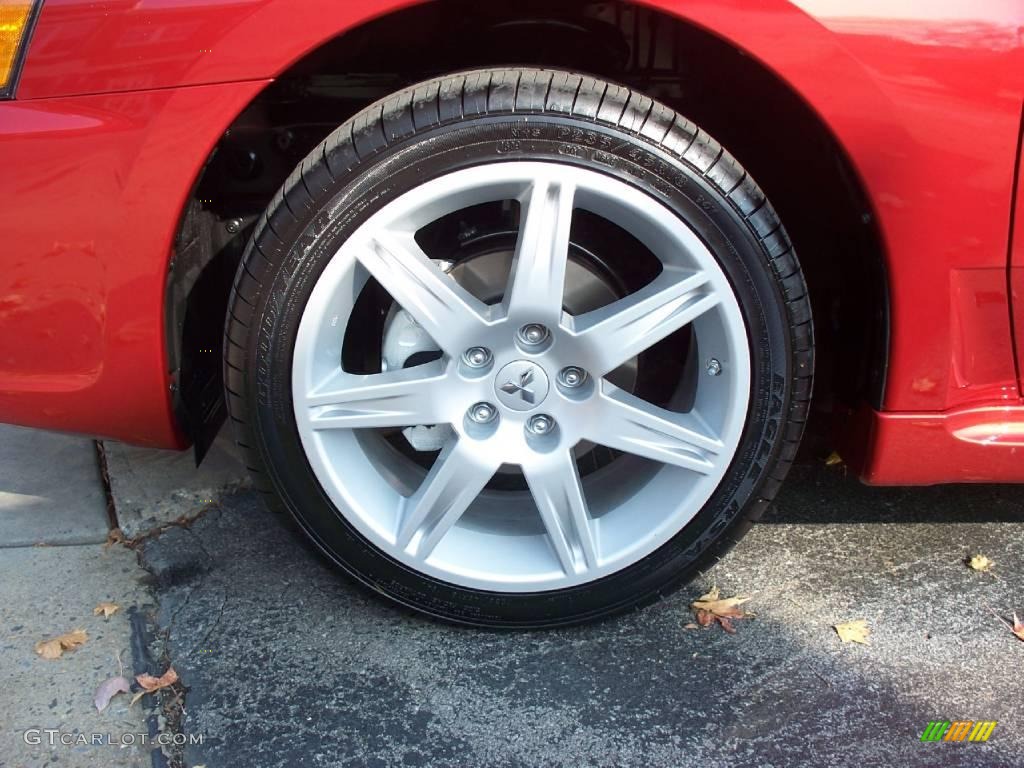 2010 Galant Sport Edition - Rave Red Pearl / Medium Gray photo #3