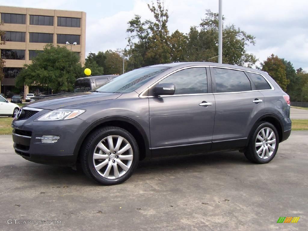 2008 CX-9 Grand Touring - Galaxy Gray Mica / Black photo #1