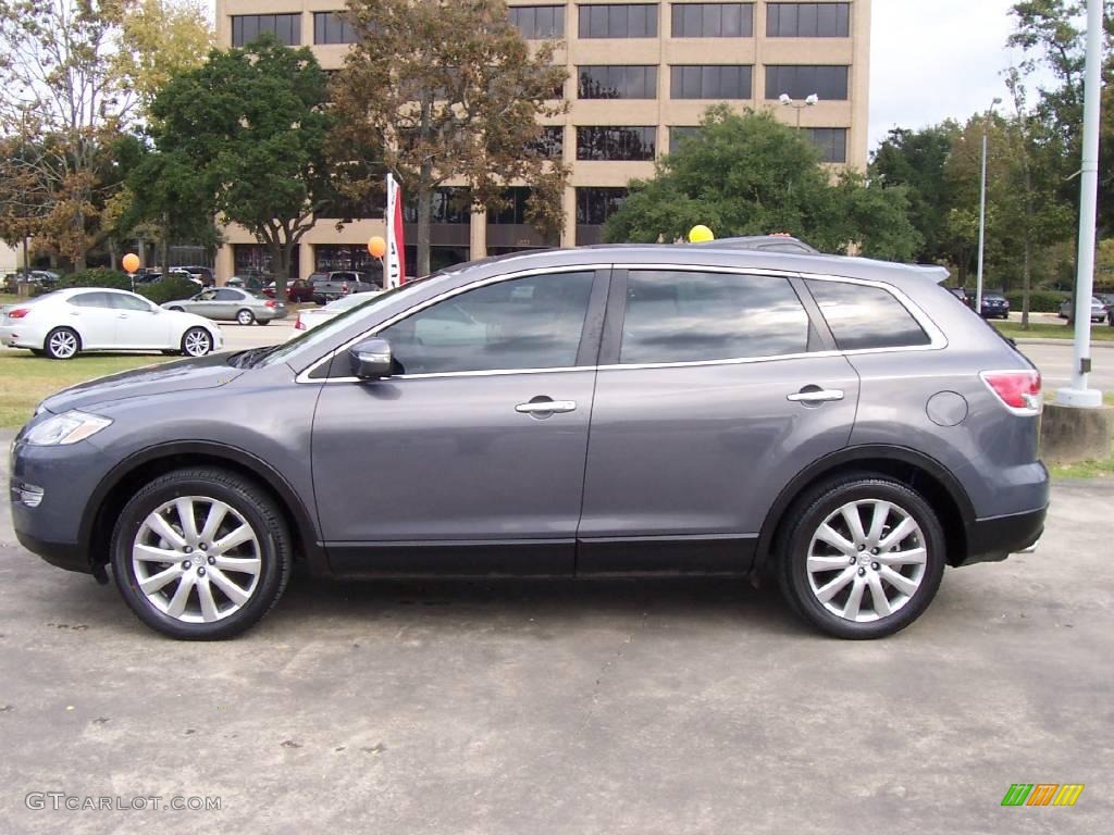 2008 CX-9 Grand Touring - Galaxy Gray Mica / Black photo #2