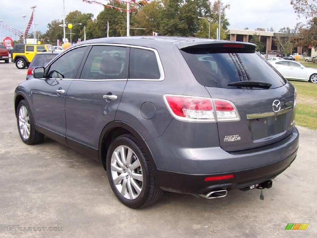 2008 CX-9 Grand Touring - Galaxy Gray Mica / Black photo #3