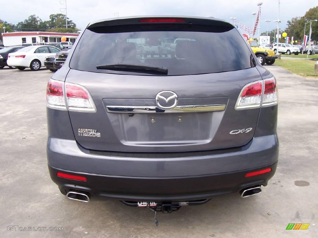 2008 CX-9 Grand Touring - Galaxy Gray Mica / Black photo #4