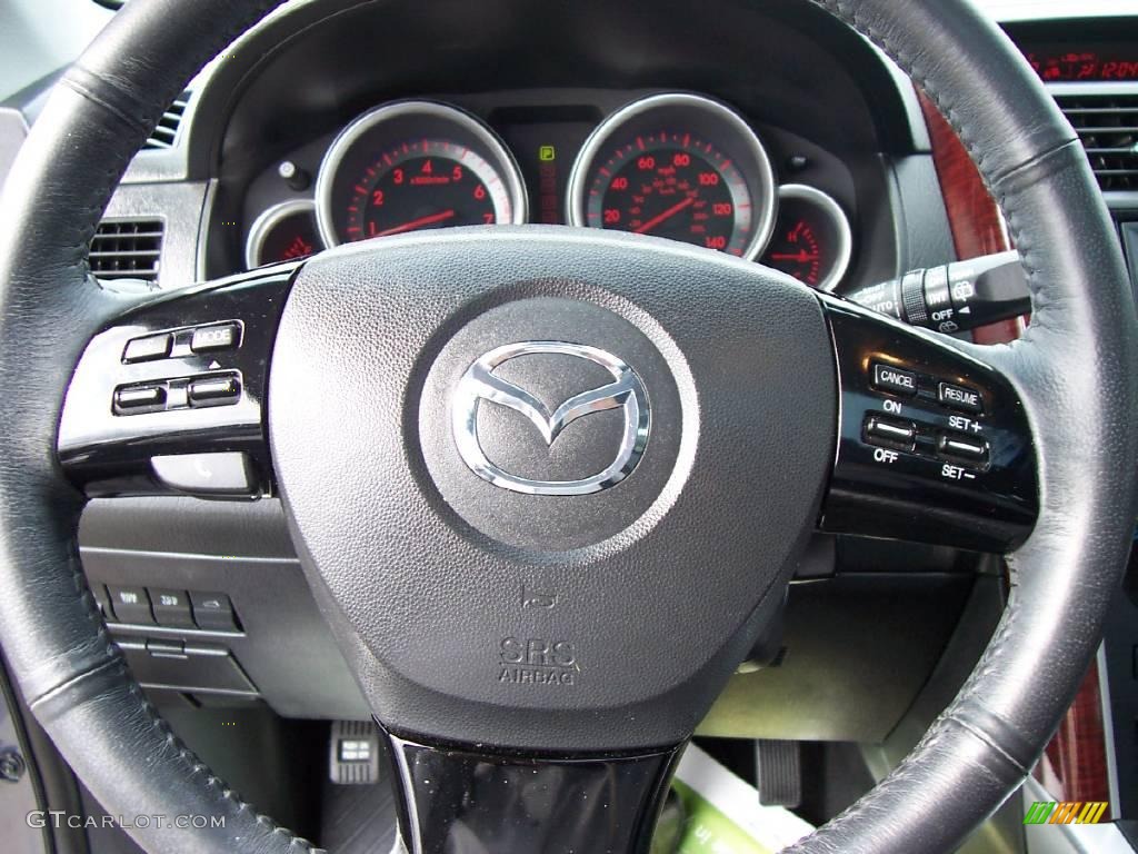 2008 CX-9 Grand Touring - Galaxy Gray Mica / Black photo #16